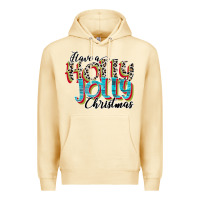 Pina Colada have a holly jolly christmas Premium Hoodie - CowhideDigitalArt