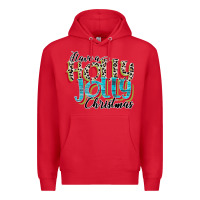 Red have a holly jolly christmas Premium Hoodie - CowhideDigitalArt