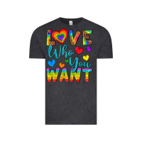 Vintage Black Western Love Who You Want Vintage Tee - BundleAndBundleShop