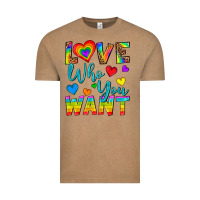 Vintage Coffee Western Love Who You Want Vintage Tee - BundleAndBundleShop