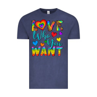 Vintage Denim Western Love Who You Want Vintage Tee - BundleAndBundleShop