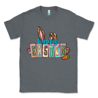 Charcoal Heather Happy Easter Easter Day Classic Tee - CowGirlArtShop
