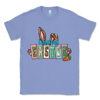 Colony Blue Happy Easter Easter Day Classic Tee - CowGirlArtShop