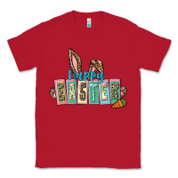 Red Happy Easter Easter Day Classic Tee - CowGirlArtShop