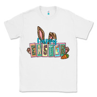White Happy Easter Easter Day Classic Tee - CowGirlArtShop