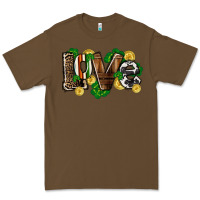Cacao Western love St. Patrick's Day Premium Tee - CowGirlArtShop