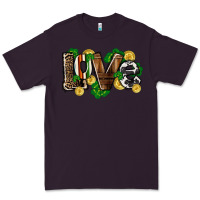 Plum Western love St. Patrick's Day Premium Tee - CowGirlArtShop