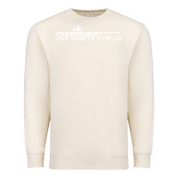 Sandshell uss nimitz navy supercarrier aircraft carrier gift Premium Sweatshirt - DesigneFamous