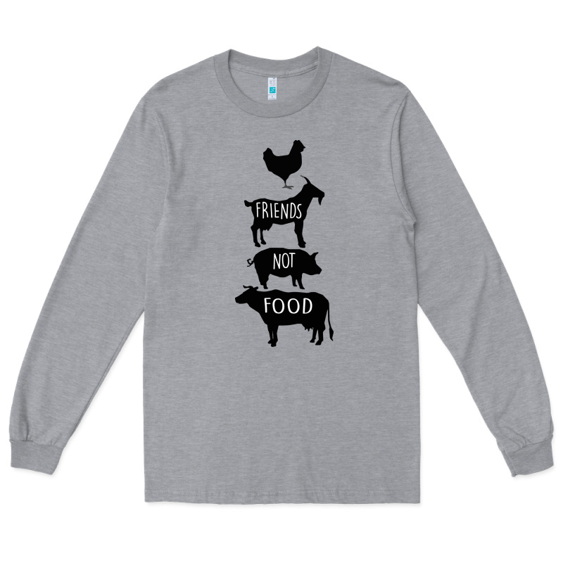 Friend Not Food Long Sleeve Tee by Bettercallsaul | Teevron