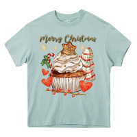 Arona merry christmas cupcake Heavy Core Tee - CowGirlArtShop