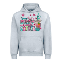 Heather Grey some bunny needs coffee easter Urban Hoodie - Jasminsmagicworld