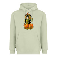 Matcha pumpkin polka dot, sunflower Heavyweight Hoodie - JahusDesignShop