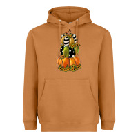 Meerkat pumpkin polka dot, sunflower Heavyweight Hoodie - JahusDesignShop