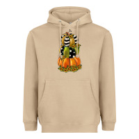 Mushroom pumpkin polka dot, sunflower Heavyweight Hoodie - JahusDesignShop