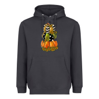 Smoke pumpkin polka dot, sunflower Heavyweight Hoodie - JahusDesignShop
