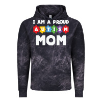 Cloud Black LIL Autism Mom Vintage Hoodie - CowhideDigitalArt
