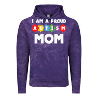 Cloud Purple LIL Autism Mom Vintage Hoodie - CowhideDigitalArt