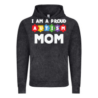 Vintage Black LIL Autism Mom Vintage Hoodie - CowhideDigitalArt
