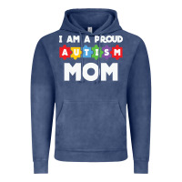 Vintage Denim LIL Autism Mom Vintage Hoodie - CowhideDigitalArt