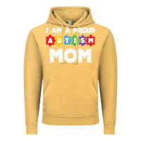 Vintage Mustard LIL Autism Mom Vintage Hoodie - CowhideDigitalArt