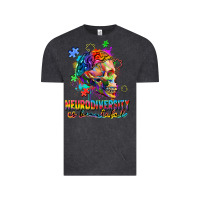 Vintage Black Neurodiversity Is Beautiful Vintage Tee - FaDigitalArtStudio