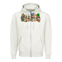 Oatmeal Heather mexican gnomies coffee Zipper Hoodie - JahusDesignShop