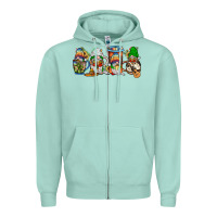 Seafoam mexican gnomies coffee Zipper Hoodie - JahusDesignShop