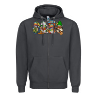 Smoke mexican gnomies coffee Zipper Hoodie - JahusDesignShop