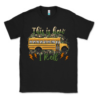 Black this is how i roll school bus camouflage Classic Tee - Artiststas