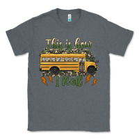 Charcoal Heather this is how i roll school bus camouflage Classic Tee - Artiststas