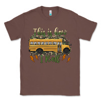 Chestnut this is how i roll school bus camouflage Classic Tee - Artiststas