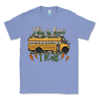 Colony Blue this is how i roll school bus camouflage Classic Tee - Artiststas