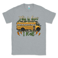 Heather Grey this is how i roll school bus camouflage Classic Tee - Artiststas