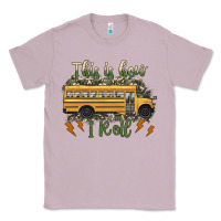 Lilac this is how i roll school bus camouflage Classic Tee - Artiststas