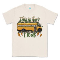 Natural this is how i roll school bus camouflage Classic Tee - Artiststas
