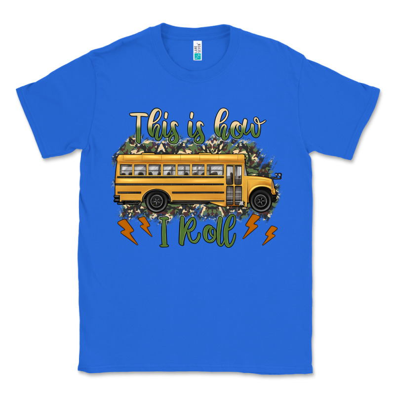 This Is How I Roll School Bus Camouflage Classic Tee by Artiststas | Teevron