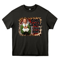 Asphalt omg santa i know him elf Heavy Core Tee - CowGirlArtShop