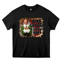 Black omg santa i know him elf Heavy Core Tee - CowGirlArtShop