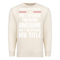 Sandshell gift for freaking awesome journalism professor Premium Sweatshirt - DesigneFamous