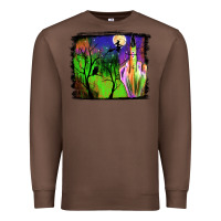Chestnut halloween background Premium Sweatshirt - JahusDesignShop