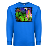 True Royal halloween background Premium Sweatshirt - JahusDesignShop
