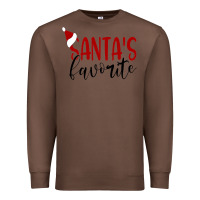 Chestnut Santa's Favorite Ho Premium Sweatshirt - DesigneFamous