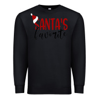 Black Santa's Favorite Ho Premium Sweatshirt - DesigneFamous