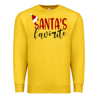 Lemon Santa's Favorite Ho Premium Sweatshirt - DesigneFamous