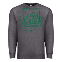Charcoal Heather The Dartmouth, College Premium Sweatshirt - DesigneFamous