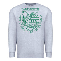Heather Grey The Dartmouth, College Premium Sweatshirt - DesigneFamous