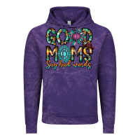 Cloud Purple Good Moms Say Bad Words Vintage Hoodie - CowhideDigitalArt