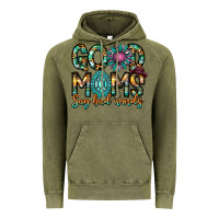 Vintage Olive Good Moms Say Bad Words Vintage Hoodie - CowhideDigitalArt