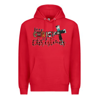 Red keep christ in christmas Premium Hoodie - CowhideDigitalArt