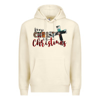 Sandshell keep christ in christmas Premium Hoodie - CowhideDigitalArt